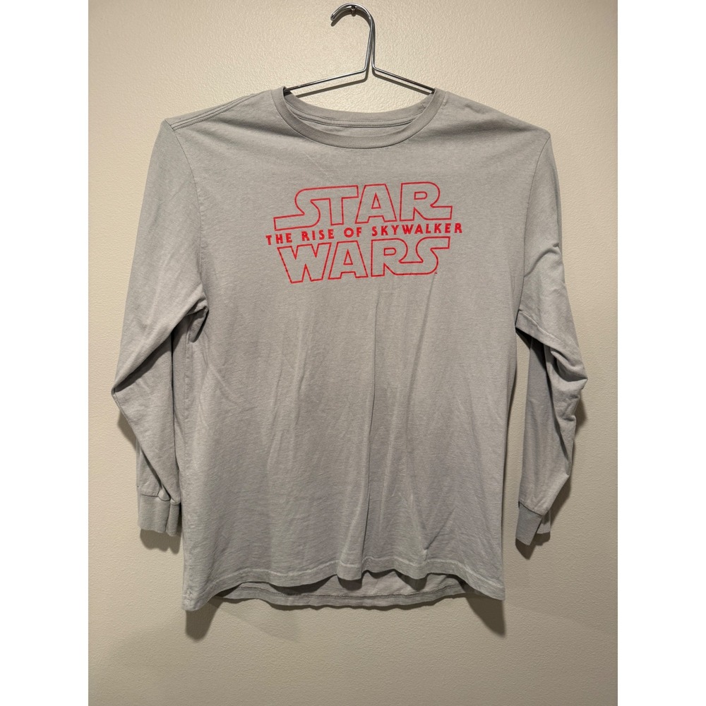 Star Wars Rise of Skywalker Kylo Ren‎ Long Sleeve Shirt Gray Mad Engine Mens 2XL